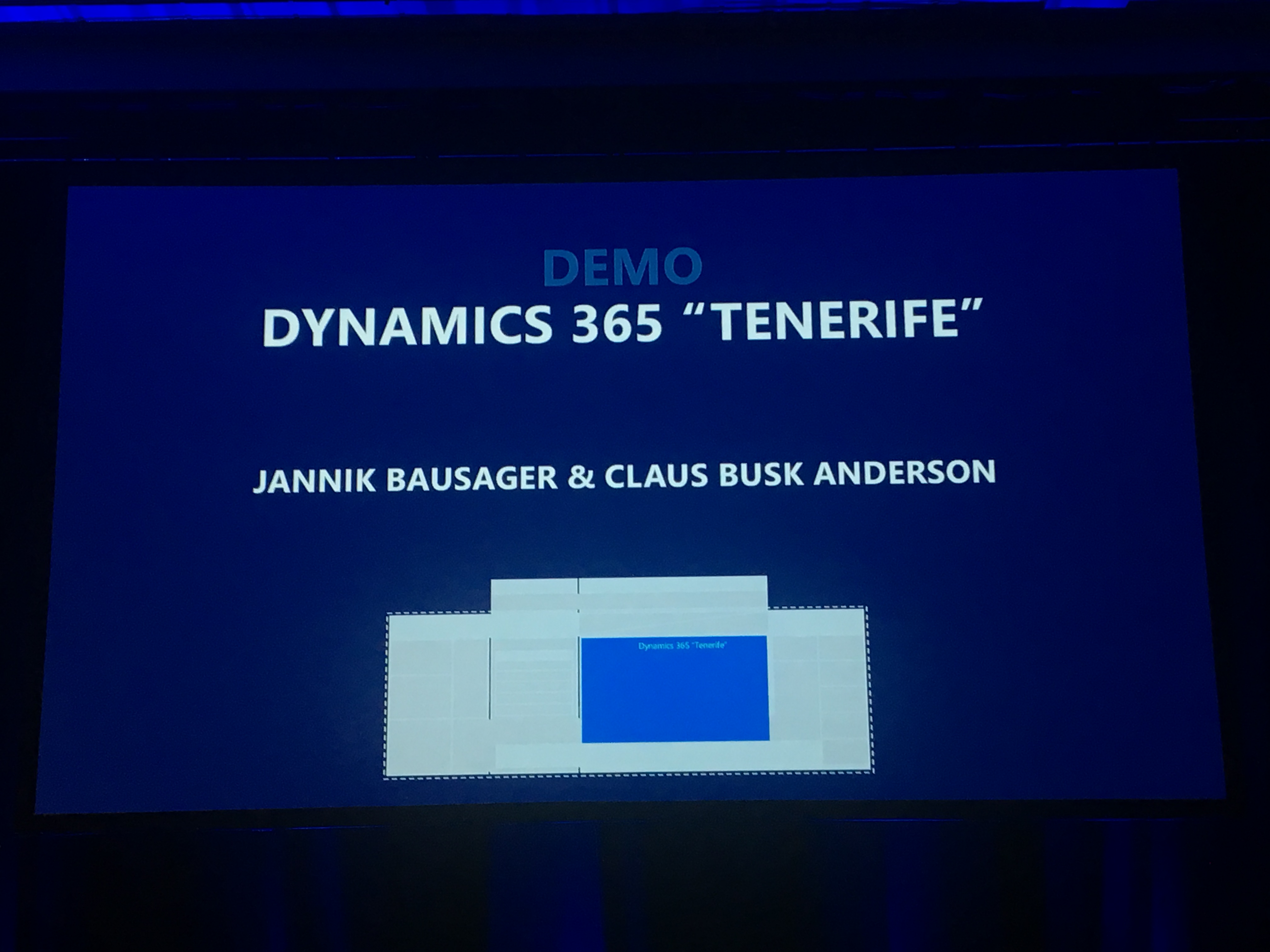 Dynamics 365 Tenerife Demo